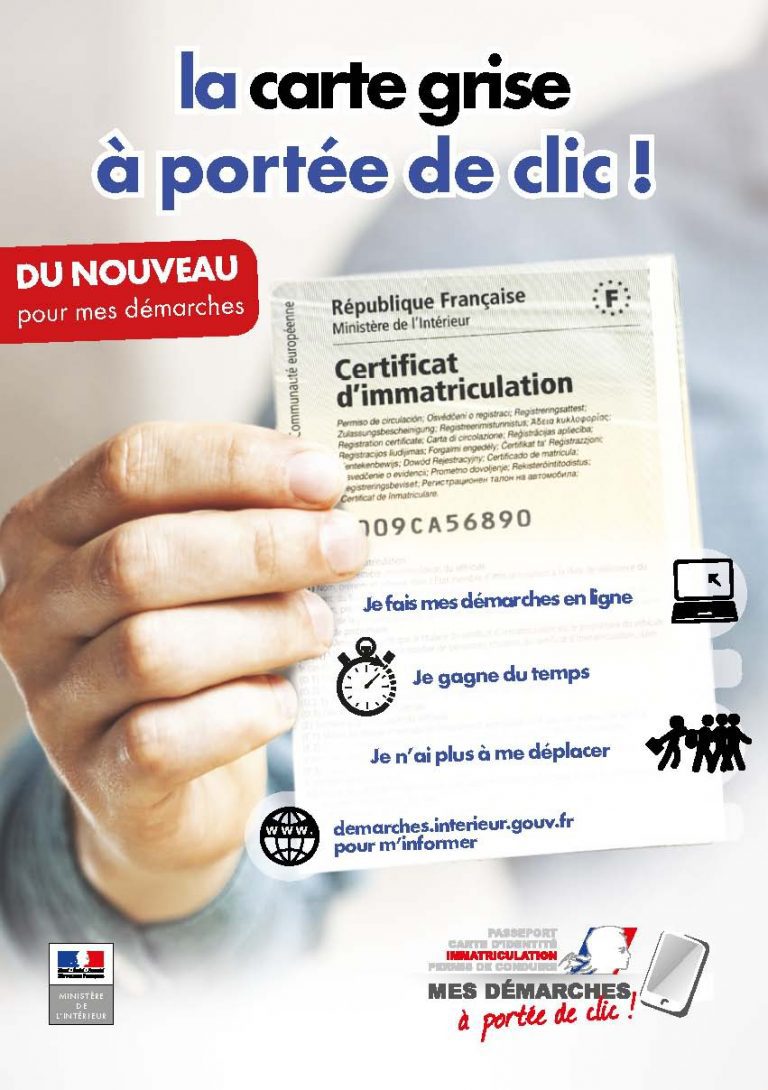 Carte grise – Ville tinqueux